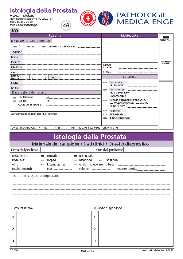 Istologia della Prostata